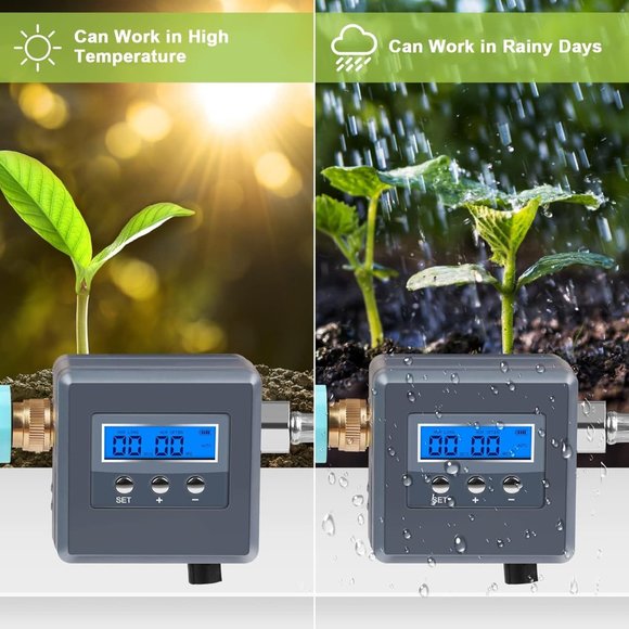 DAOTAILI Sprinkler Timer,Hose Timer with Timing and Frequency Irrigation Garden - Picture 4 of 9